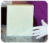 Giant block of soap Giant block of soap
