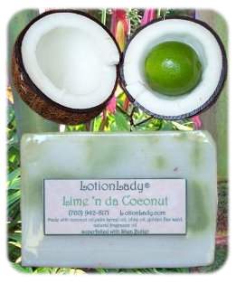 Lime N-Da Coconut Handmade Soap! Lime N-Da Coconut Handmade Soap!