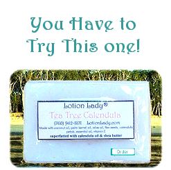 Tea Tree Calendula Handmade Soap!